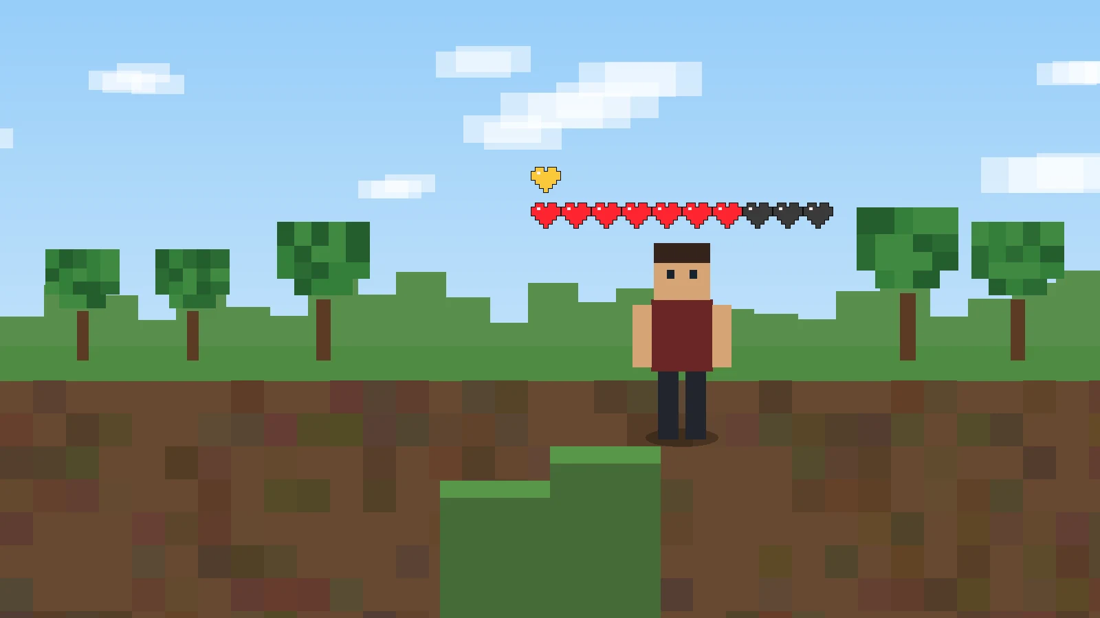 Gameplay-style image for Player Health Indicator Mod 1.21.7: Loader, Dependency, and Version Matching Guide